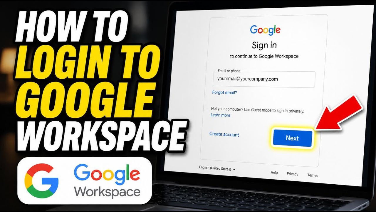How to Login to Google Workspace - Full Guide - YouTube
