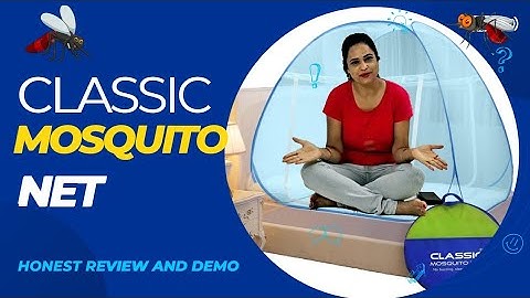 Classic Mosquito Net Review & Demo | Classic Mosquito Net Folding | @Multitasker Priya