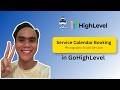 Service Booking Calendar in GoHighLevel | Photography Studio Services