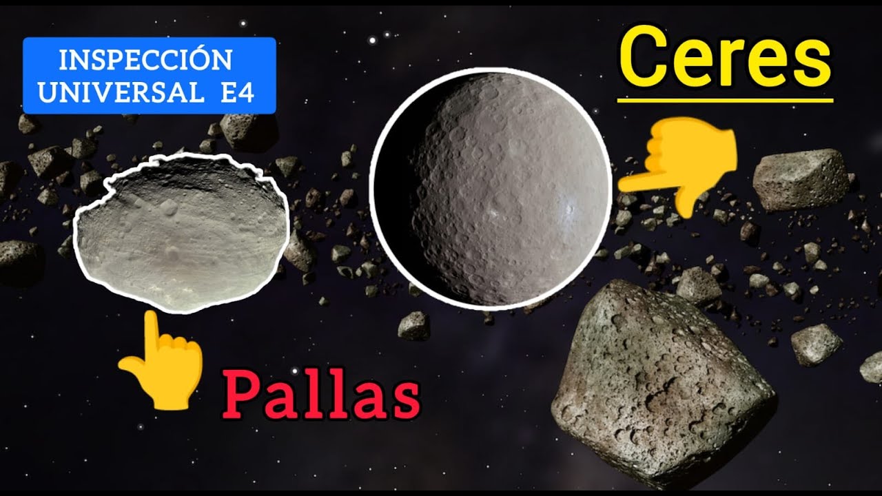 ¿Sabias que... El cinturón de asteroides entre Marte y Júpiter posee planetas enanos?