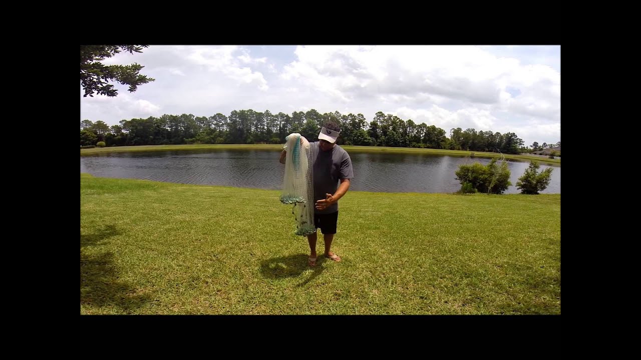Easiest way to throw a Cast Net 