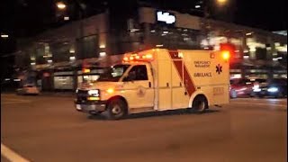 **New Siren Ambulance** BCAS Unit 63216 Responding