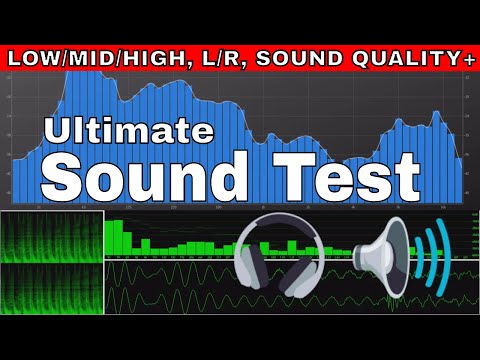 Test Your SpeakersHeadphone Sound Test: LowMidHigh, LR Test, Bass Test, Quality, Frequency Range
