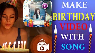 Birthday Video Maker in video maker app |HOW TO MAKE Happy Birthday video|Birthday Video Editing screenshot 5