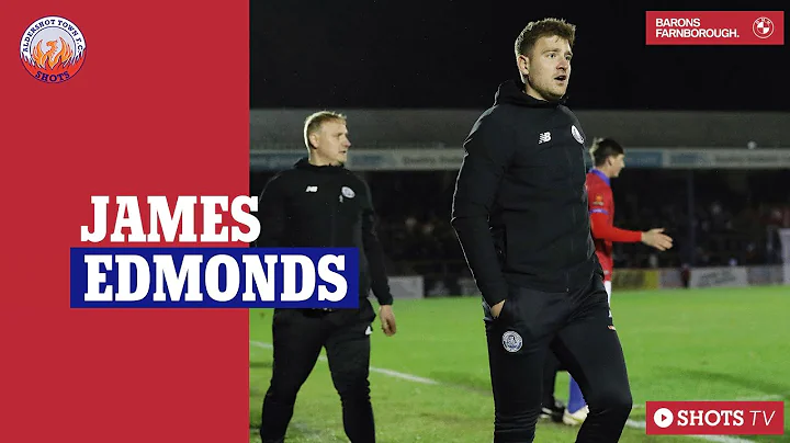 JAMES EDMONDS PRE-MATCH: Shots vs Sholing