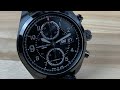 Hamilton khaki field auto chrono full black