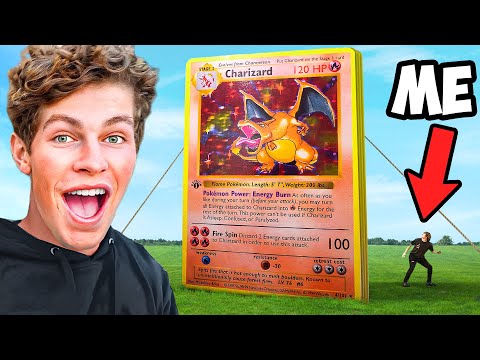 I Surprised Influencers With Giant Pokémon Cards!