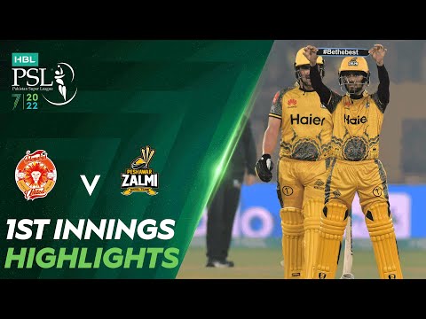 1st Innings Highlights | Islamabad United vs Peshawar Zalmi | Match 24 | HBL PSL 7 | ML2T