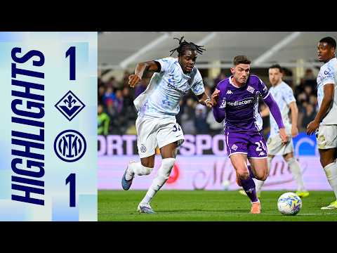 NON BASTA ESPOSITO: FINISCE IN PARITÀ A FIRENZE | FIORENTINA 1-1 INTER | SERIE A 25/26 HIGHLIGHTS — football highlights