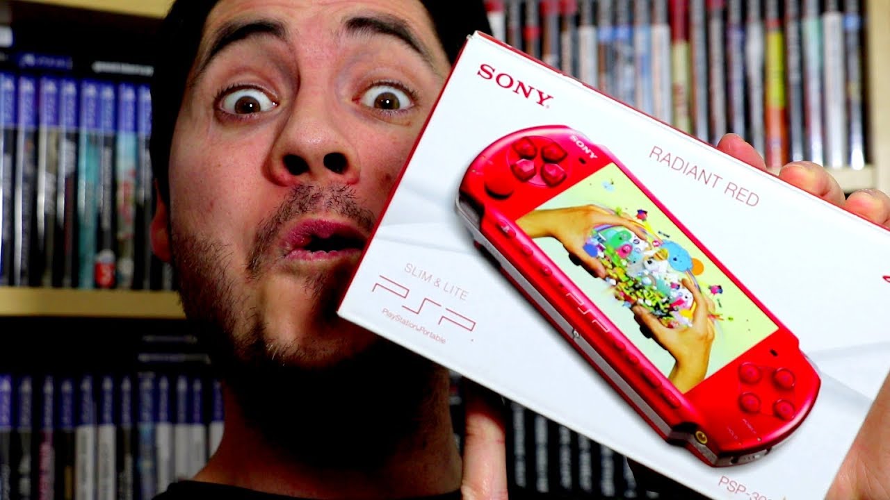 TROP BELLE LA PSP ROUGE DE VIDE GRENIER