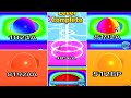 RAINBOW Tile 1024A, 2048A, 8192A - Ball Run 2048 (Power Gauge vs Original) vs Max Levels Challenge!
