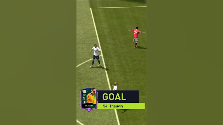 Thauvin Long shot Goal #thauvin #brunofernandes #fifamobile
