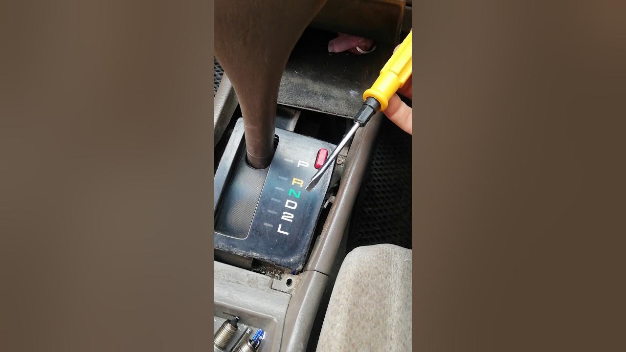 Как поменять лампочку на акпп тойота Замена ЛАМПОЧКИ ПОДСВЕТКИ за МИНУТУ селектора виста sv30. Как поменять лапочку п