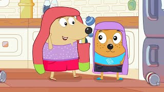 Puppy&#39;s Great Adventure: Safety Lessons, Fun Cartoons, and Exciting Episodes for Kids