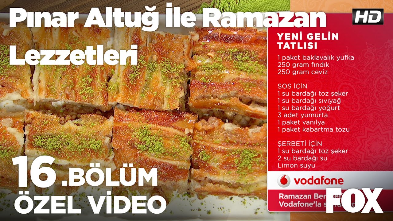 Gelin Tatlısı Tarifi Videosu Gelin Tatlısı Tarifi Videosu