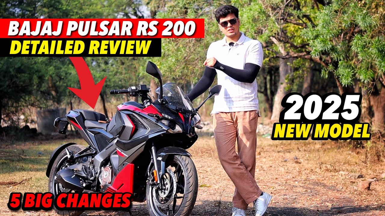 2025 Bajaj Pulsar RS200 Detailed Review | SR Motoworld