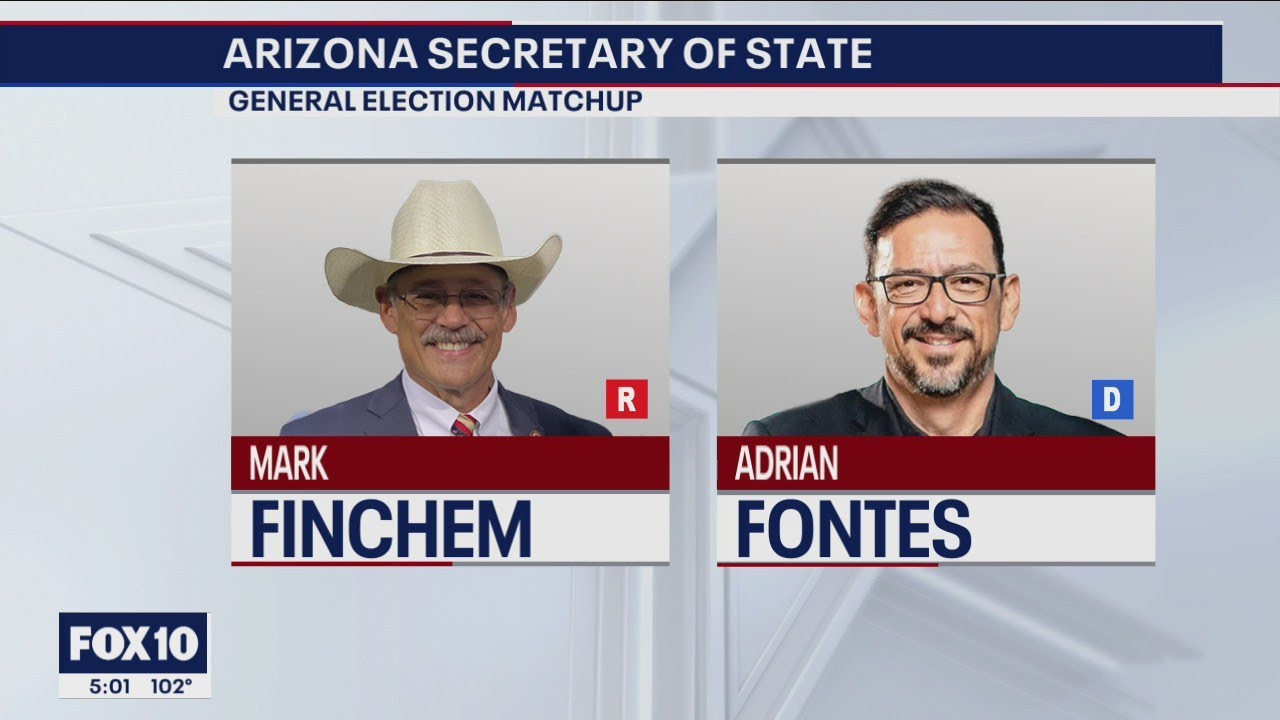 2022 Elections: Finchem, Fontes to face off in November in Arizona Secretary of State race