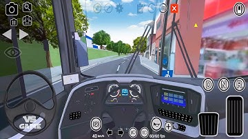 Double Decker Scania Bus POV Drive - Proton Bus Simulator Version 3.1 UPDATE Gameplay