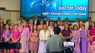 009  JUST FOR TODAY -- Partridge & Seaver  |  NGSDA  |  Summer Concert  |  2023-08-12