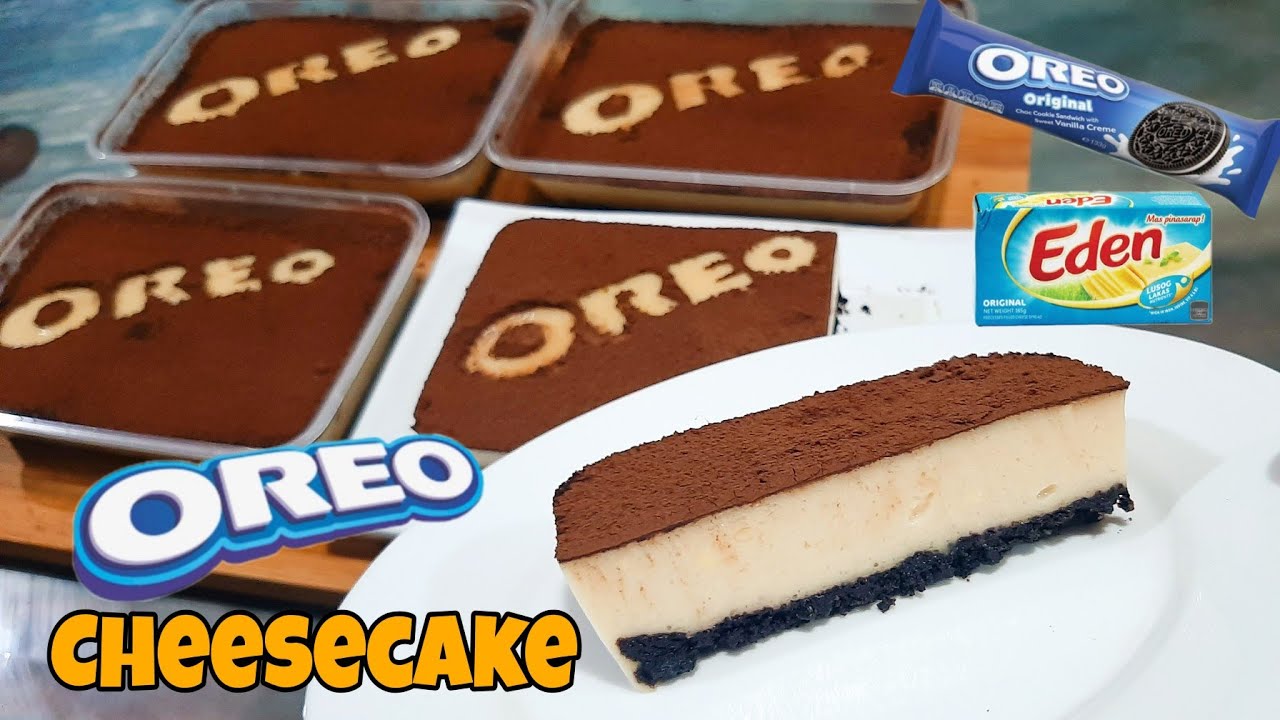 NO BAKE OREO CHEESECAKE In A Tub Negosyong Patok! Complete With