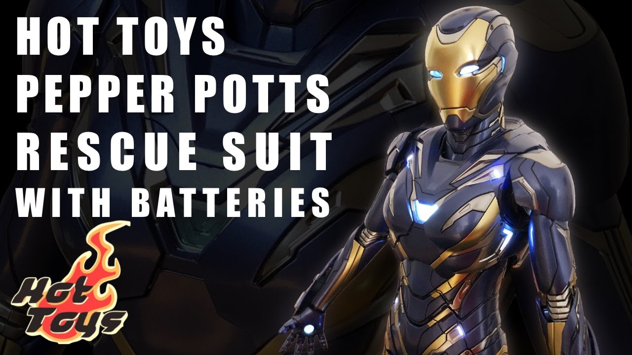 Hot Toys - Pepper Potts - Rescue Suit with Batteries - MMS538D32