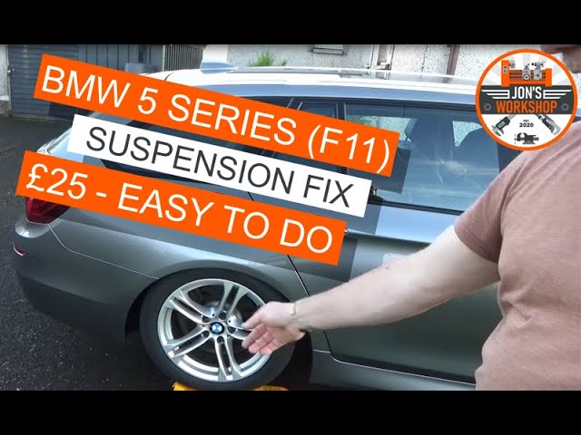Amateurs Change BMW F11/F10 Air Suspension
