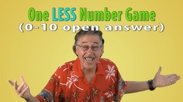 Number Song | Counting Song | One LESS Number Game 0-10 Open Answer | Jack Hartmann