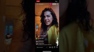 Malu trevejo Instagram Live