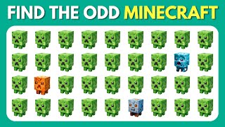 Find the ODD One Out - Minecraft Edition | 40 Levels | Quiz Glitz