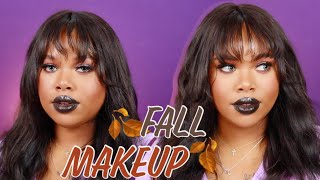 2020 Fall Makeup Tutorial | Black Lipstick