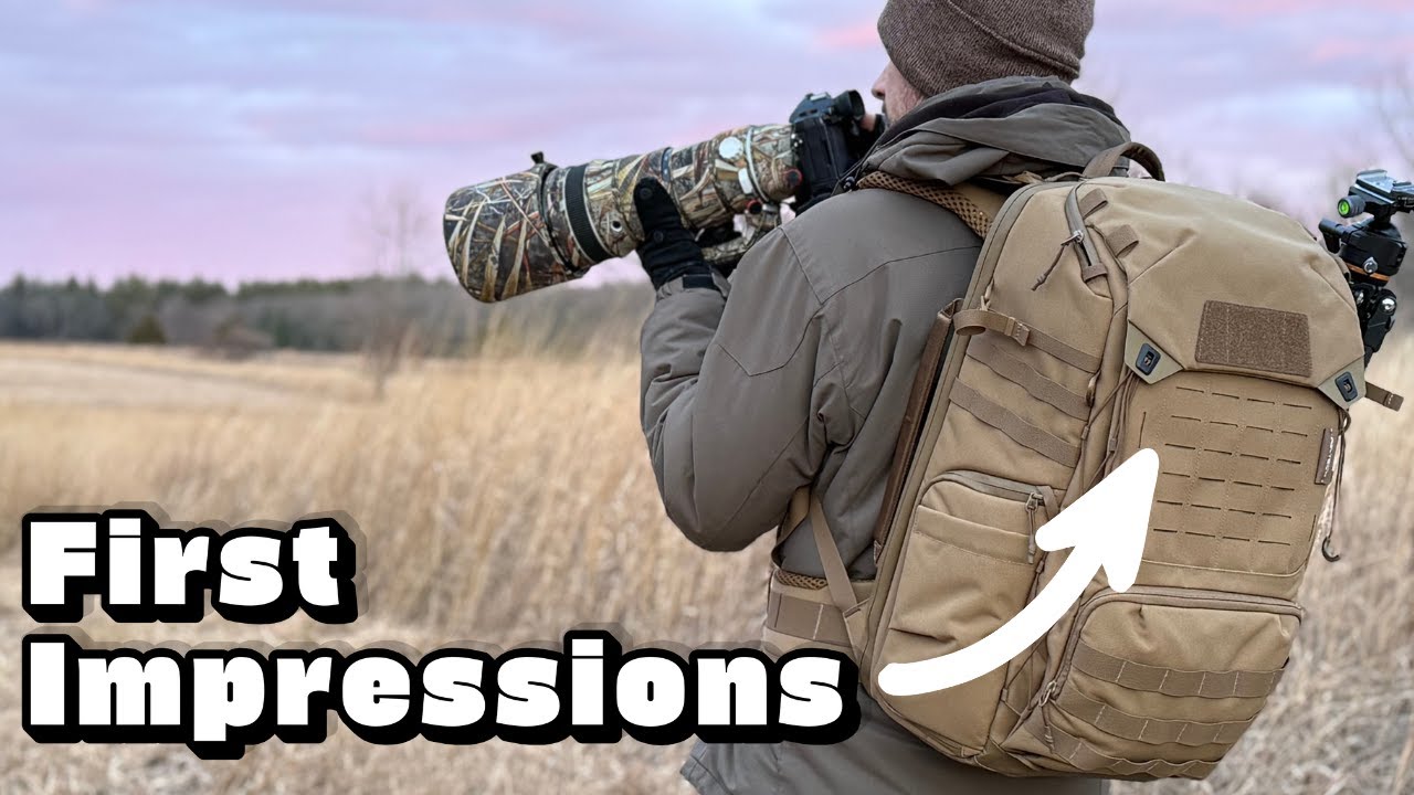 PGYTECH OneMo Tactical Backpack | First Impressions for Wildlife