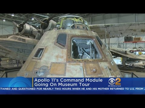 Apollo 11 Command Module Heading Out On Tour