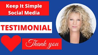 Keep It Simple Social Media Testimonial Royal Lepage Terrequity Realty Toronto Felicia Thomas