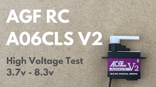 AGF RC A06CLS V2 - Is it the best High Voltage Servo? by FlightPoint 1,235 views 1 year ago 3 minutes, 10 seconds