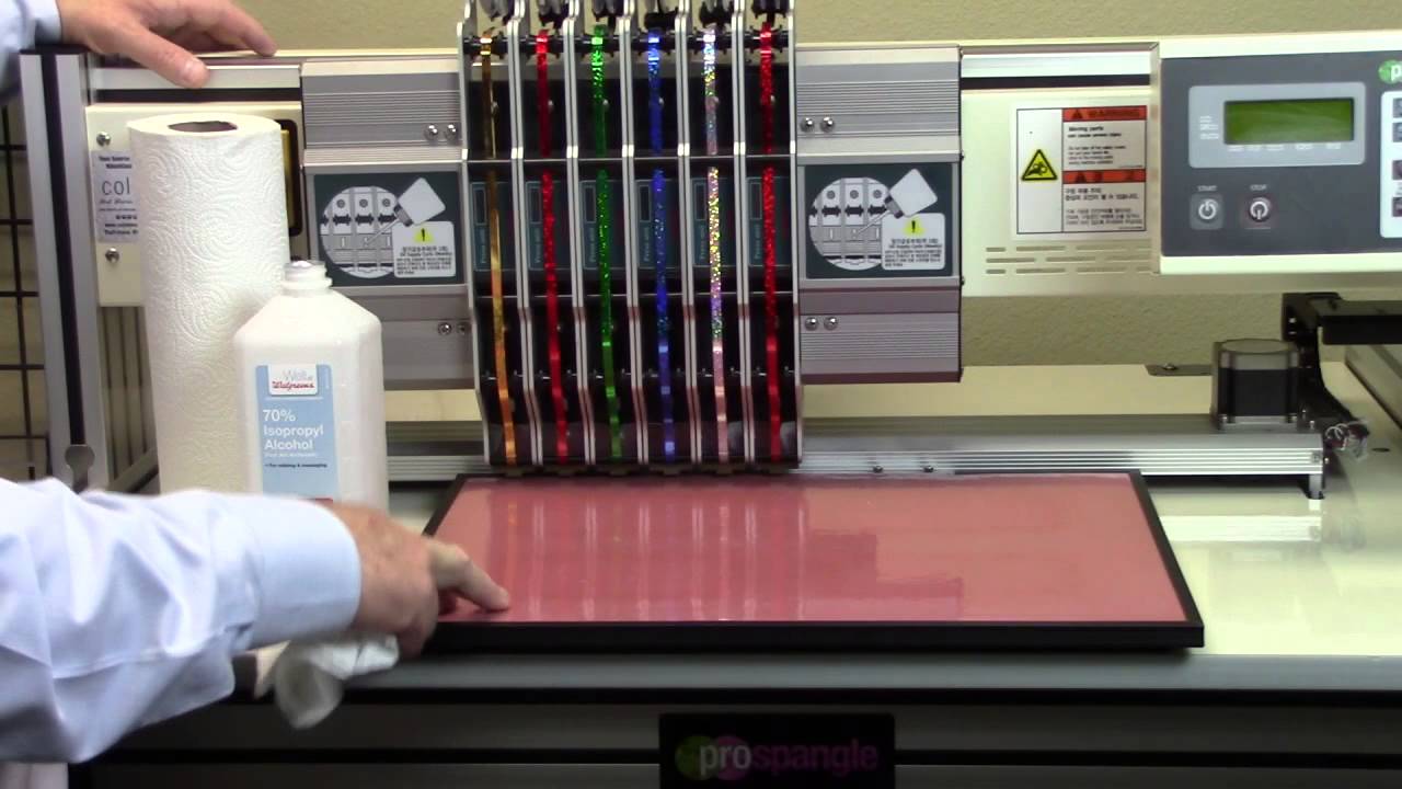 ProSpangle Maintenance 2015 Cleaning the Transfer Table - YouTube