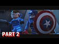 Baxter Building Break In Lego Marvel Super Heroes PS5 Gameplay Walkthrough Part 2 No Commentary 