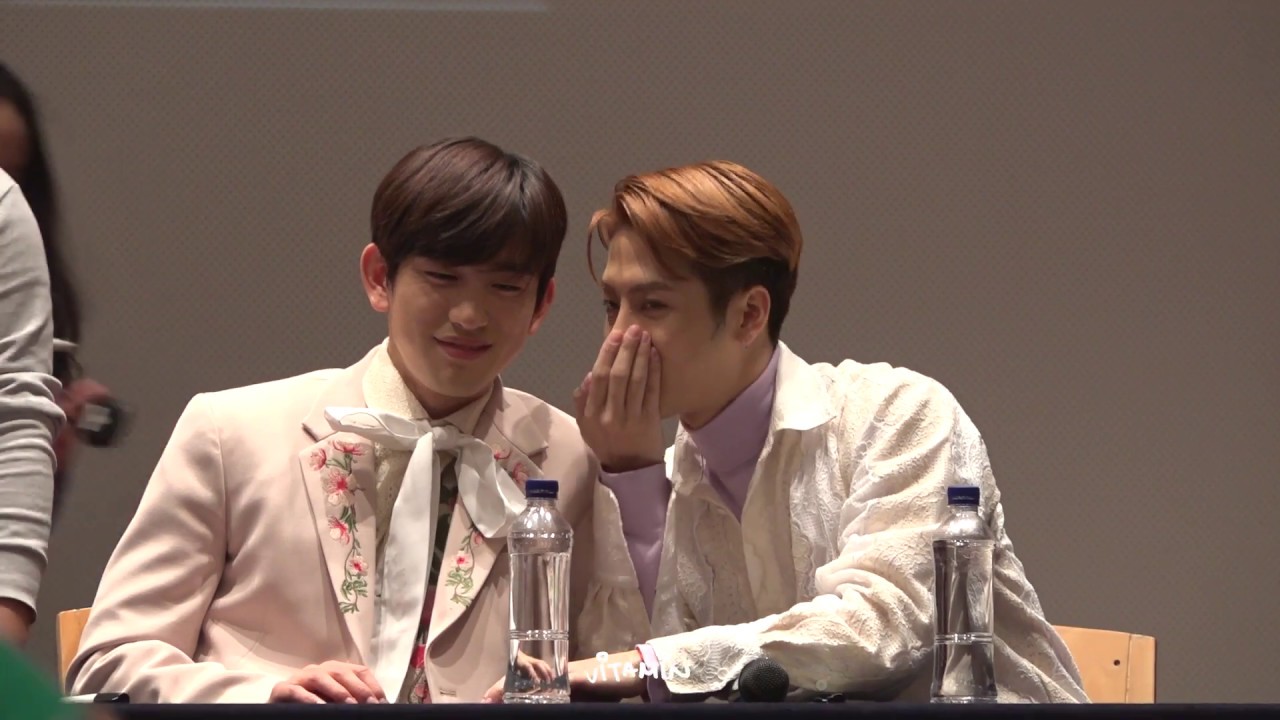 181208 영등포 팬사인회 jackson wang 잭슨 왕개박개 같이 웃자