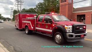*MEGA RARE* Plainville Volunteer Fire Department Responding Mutual Aid To Southington!!!!!