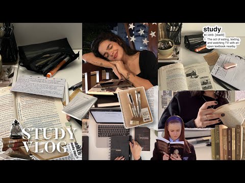 study vlog ☆ | futura caloura de direito, leitura ativa, anotações...