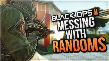 Black Ops 2 Messing with Randoms #23! (Deez Nuts, Violent Troll, Hillbilly Chaos) | Whos Chaos