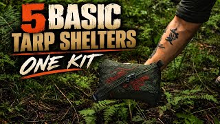 The Only 5 Tarp Shelters You Really Need