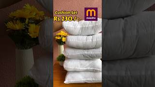5 Cushion Sets Vo Bhi Itne Saste 😱❤️ #shorts #meesho #home #meeshohaul #viral #meeshofinds screenshot 2