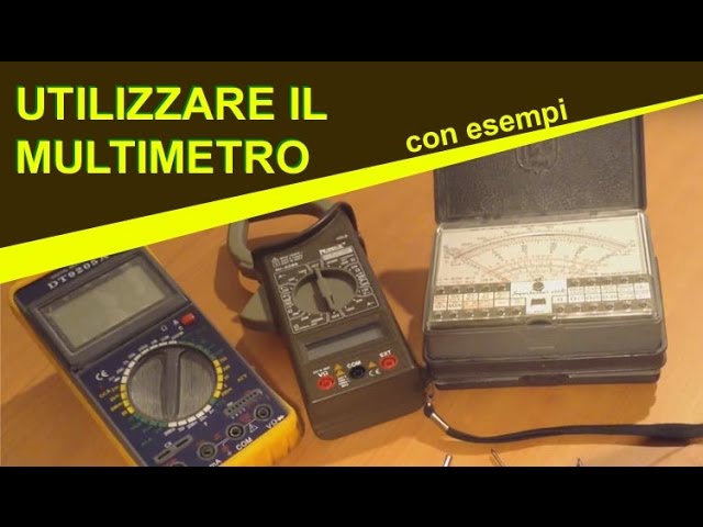 Multimetro Analogico POWERTOOL - Voltmetro Tester Elettrico Per Casa E Auto | Misura AC/DC