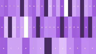 Keycodes symphony - DOM JS