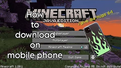 How to download and play minecraft java edition on android (PojavLauncher Tutorial)