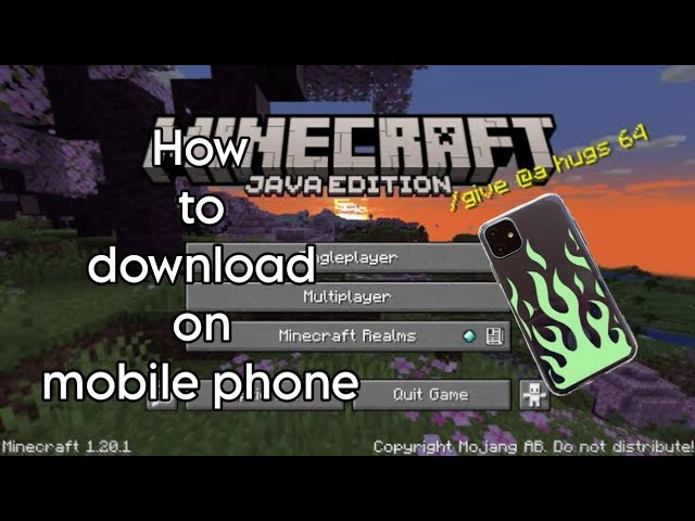 How to Download Minecraft Java Edition in Mobile 