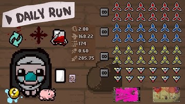 [23/Dec/20] Broken Daily Challge - The Binding of Isaac