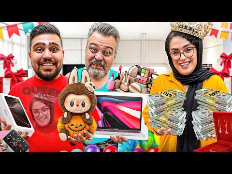 تولد مامانم هرچی دلش خواست خریدیم کارت ۱میلیاردی
