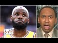 Stephen A.: ‘Don’t talk to me about LeBron EVER looking better than MJ!’ | First Take