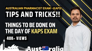 Tips and Tricks and Things to be done on the day of KAPS exam #kaps #kapsexam screenshot 3